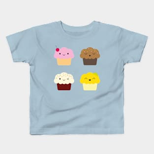 Kawaii Cupcakes Kids T-Shirt